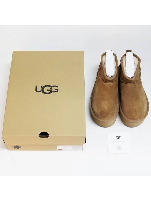 Classic Ultra Mini Platform Winter Boots Chestnut - UGG - BALAAN.