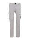 Stretch Sateen Loose Cargo Straight Pants Grey - CP COMPANY - BALAAN 2