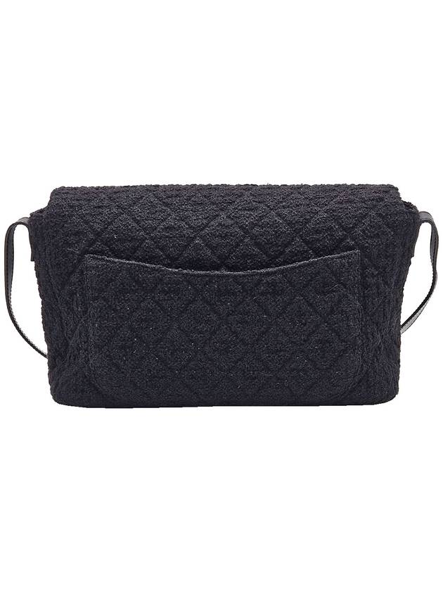 Chanel Black 2 55 Tweed Large Shoulder Bag 13th - CHANEL - BALAAN 3