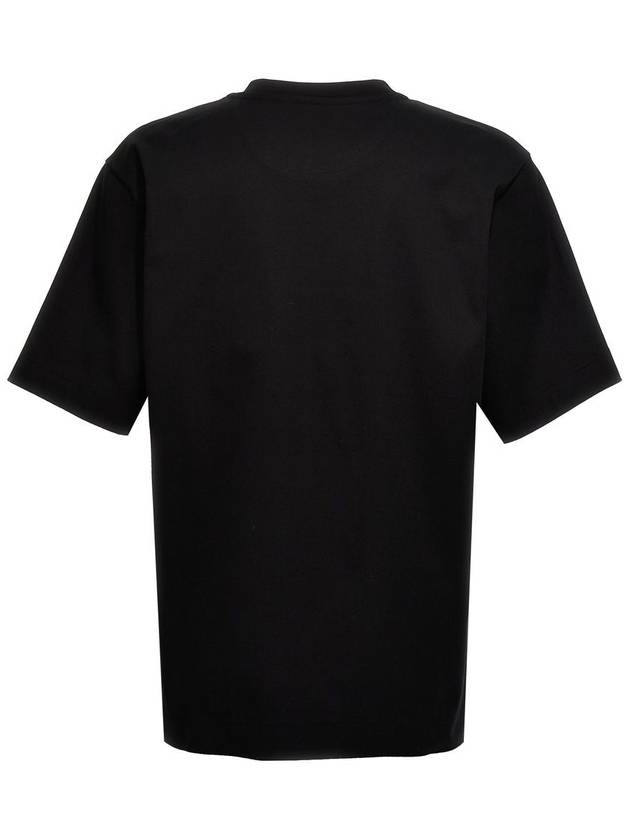 Tools Print Crew Neck Short Sleeve T-Shirt Black - FENDI - BALAAN 5