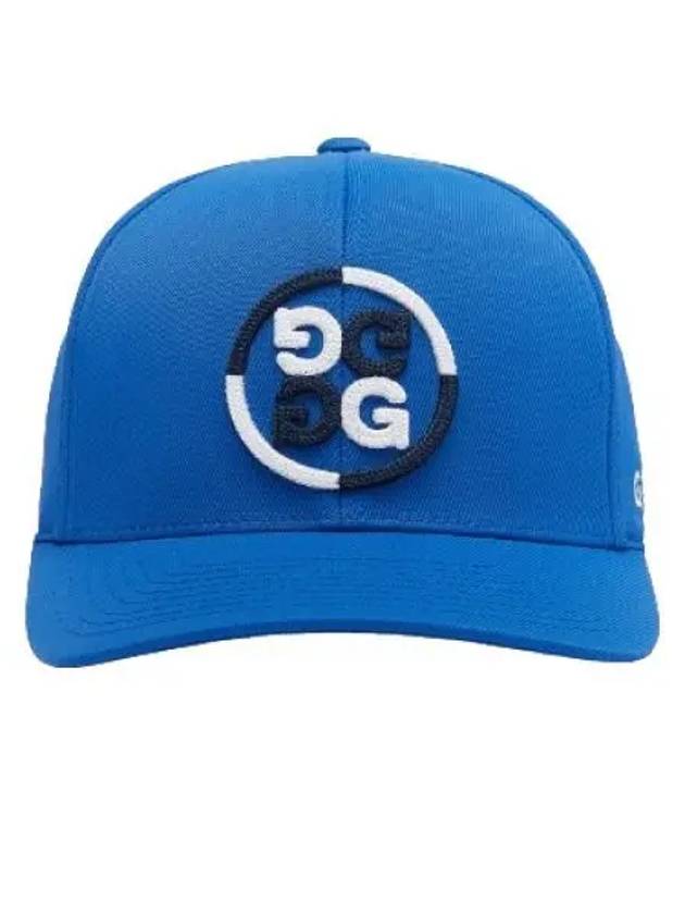 Men's Color Block Circle Stretch Twill Ball Cap Blue - G/FORE - BALAAN 2