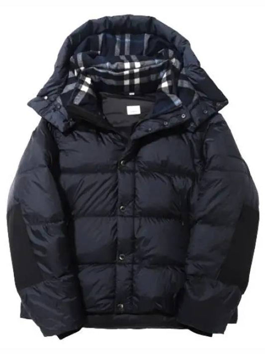 Detachable Sleeve Hooded Puffer Jacket Men s Vest - BURBERRY - BALAAN 1