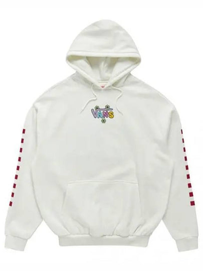 Logo Print Hoodie Marshmallow - VANS - BALAAN 2