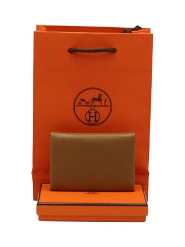 Card Wallet Calvi Duo Compact Micro Holder Brands Door H083416CKU8 - HERMES - BALAAN 6