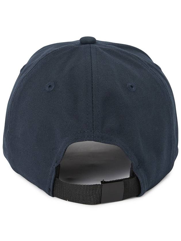 Kids Embroidery Logo Cotton Ball Cap Navy - STONE ISLAND - BALAAN 4