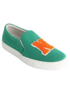 logo slip ons green - JOSHUA SANDERS - BALAAN 1