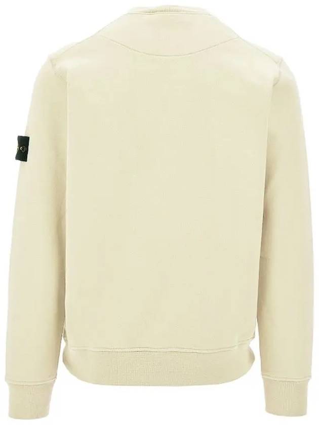 Kids Garment Dyed Logo Wappen Patch Sweatshirt Beige - STONE ISLAND - BALAAN 4