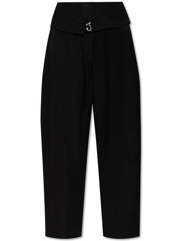 JW Anderson Trousers With Belt, Women's, Black - JW ANDERSON - BALAAN 1