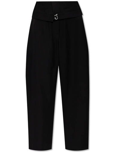 JW Anderson Trousers With Belt, Women's, Black - JW ANDERSON - BALAAN 1