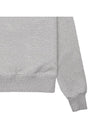 Cotton Heart Logo Sweatshirt Grey - AMI - BALAAN 8