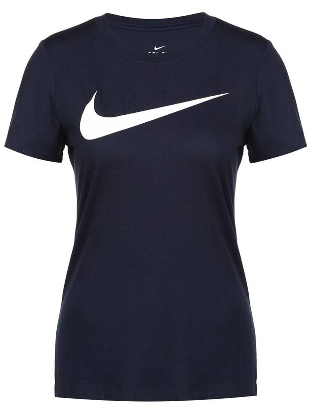 Women's Dri-Fit Park 20 Short Sleeve T-Shirt Navy - NIKE - BALAAN 3