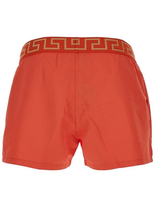 Greca Waistband Swim Shorts ABU010221A11120 - VERSACE - BALAAN 3