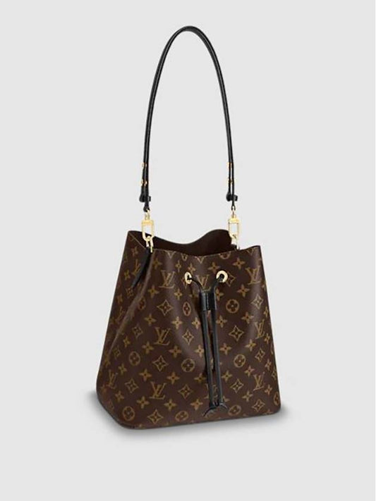 Monogram Neonoe Bucket Bag Brown Black - LOUIS VUITTON - BALAAN 2