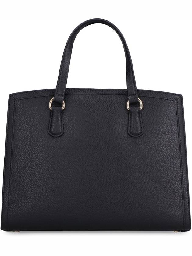 Chantal Medium Pebbled Leather Tote Bag Black - MICHAEL KORS - BALAAN 5