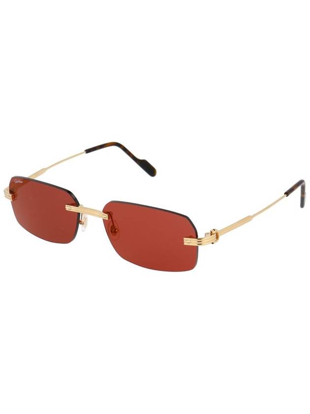 sunglasses CT0271S 004 004 GOLD GOLD RED - CARTIER - BALAAN 3