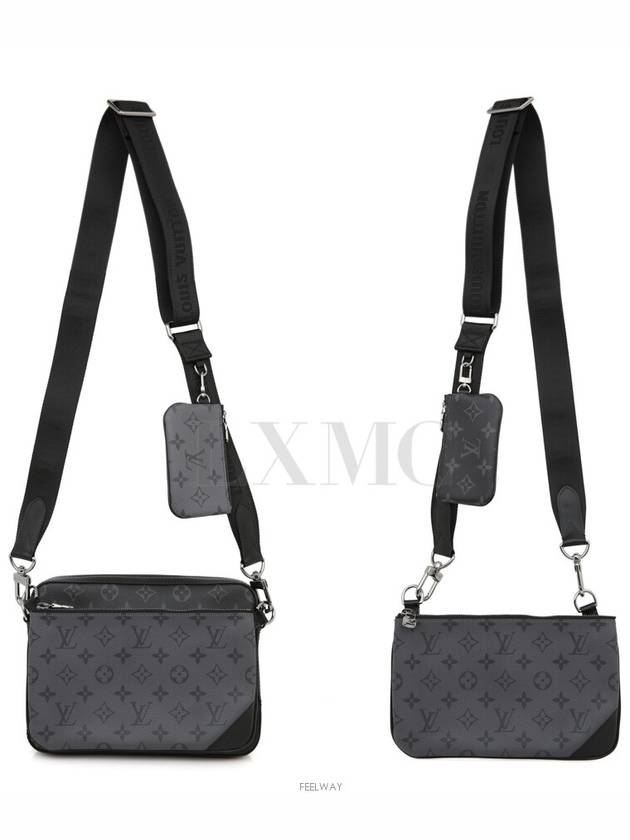 Eclipse Black Trio Messenger Cross Bag M69443 - LOUIS VUITTON - BALAAN 10