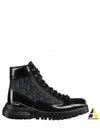Combat Oblique Ankle Boots Black - DIOR - BALAAN 2