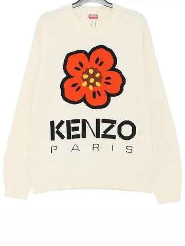 5PU380 3LC 02 Balk Flower Men s Knit - KENZO - BALAAN 1