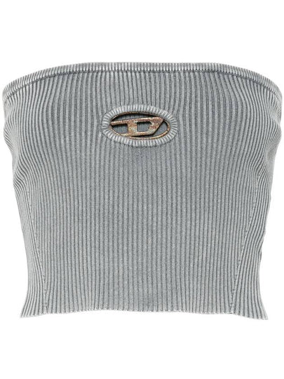 M Valerie knit top gray - DIESEL - BALAAN 2