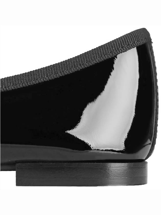 Cendrillon Sole Rubber Ballerina Black - REPETTO - BALAAN 7