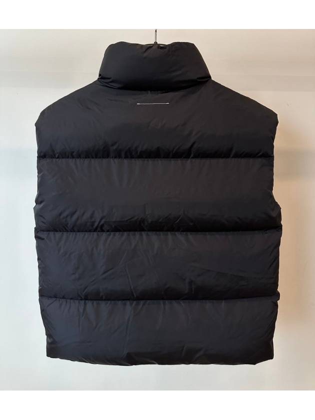 MM6 Maison Margiela Kids Padded Vest M60621 MM001 M6900 Black 8 10 12 14A - MAISON MARGIELA - BALAAN 3