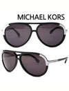 Sunglasses M6714S 001 Two Bridge Black - MICHAEL KORS - BALAAN 4