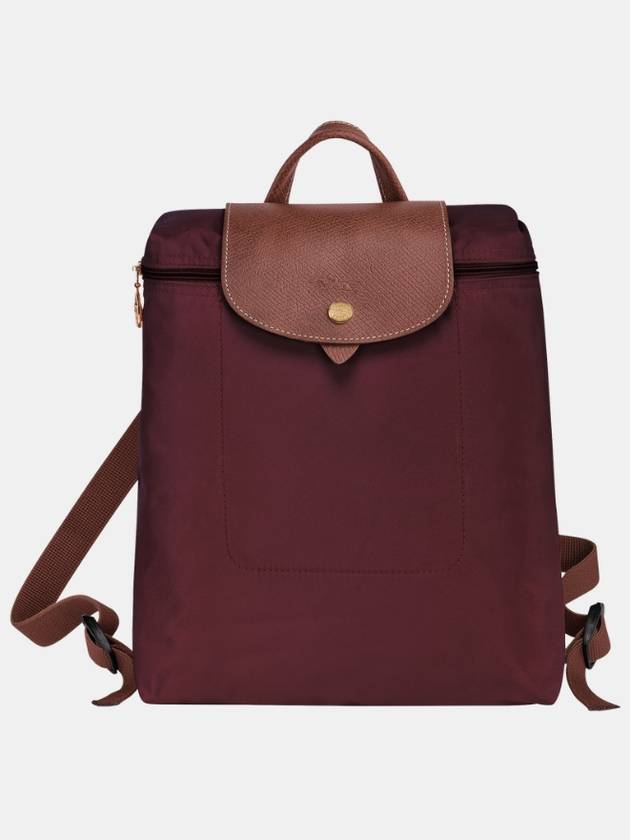 Le Pliage Original Backpack Burgundy - LONGCHAMP - BALAAN 2