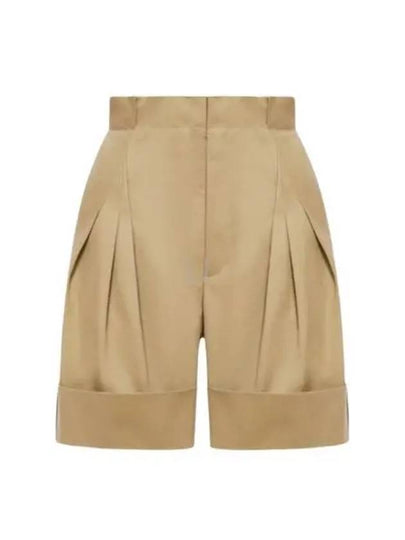 Baggy Fit Bermuda Shorts Beige - MAISON MARGIELA - BALAAN 2