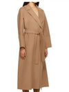 Elisa Wool Single Coat Camel - MAX MARA - BALAAN 3