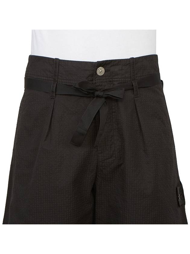 Shadow Project Bermuda Shorts Black - STONE ISLAND - BALAAN 7