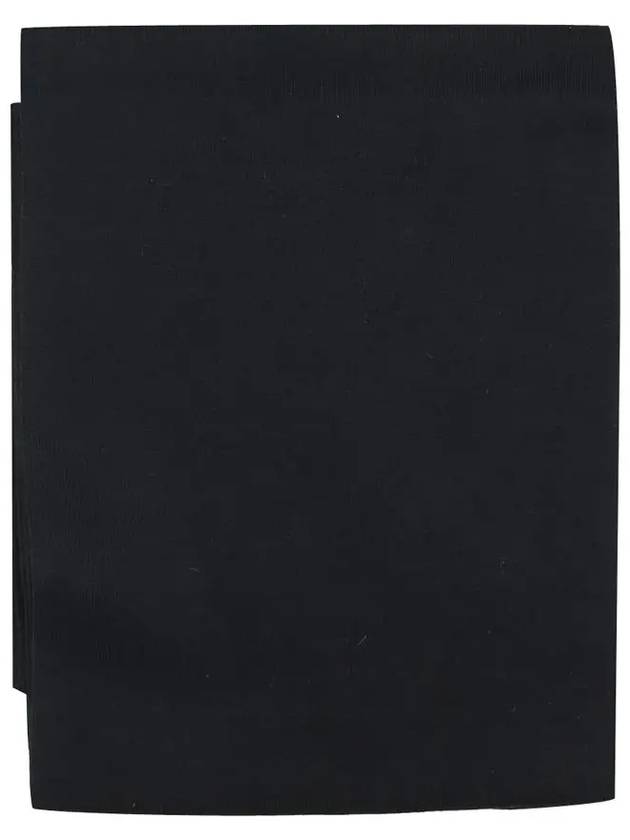 Embroidery Classic Muffler Black - POLO RALPH LAUREN - BALAAN 4