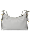 Voyou Small Leather Shoulder Bag Grey - GIVENCHY - BALAAN 5