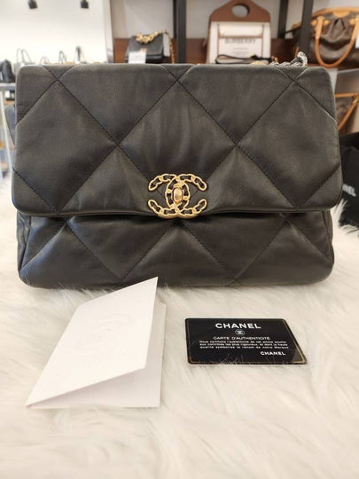 Women s 19 bag large black AS1161 30th condition - CHANEL - BALAAN 2