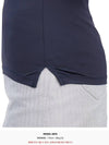 Women's Golf Serafino Classic Short Sleeve PK Shirt Navy - HYDROGEN - BALAAN 11