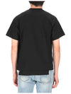 Men's Waist Pocket Short Sleeve T-Shirt Black Chocolate - AMBUSH - BALAAN.