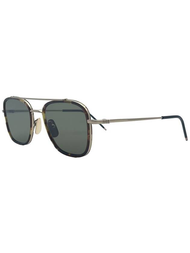 Sunglasses UES800A G0003 215 MED BROWN - THOM BROWNE - BALAAN 3