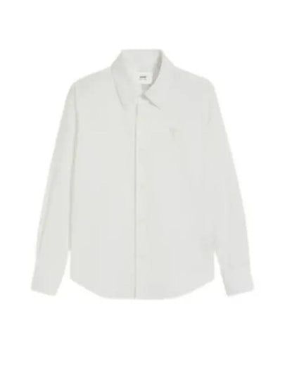 De Coeur Classic Long Sleeve Shirt White - AMI - BALAAN 2