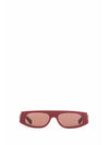 H71 791806j0740 6023 Women Glasses Sunglasses Eyewear Sunglass Accessories Logo WOMAN RED EYEWEAR - GUCCI - BALAAN 1