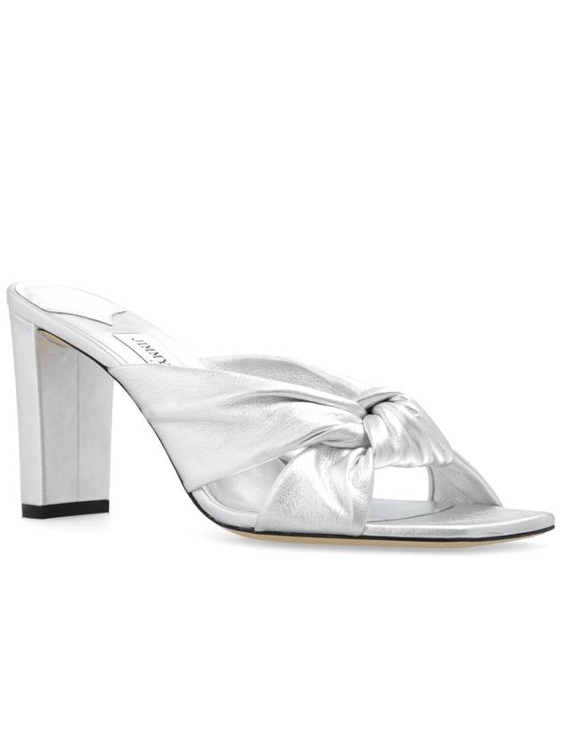 Jimmy Choo ‘Avenue’ Mules, Women's, Silver - JIMMY CHOO - BALAAN 4