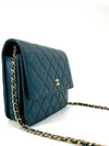 Gold caviar square woc mini bag cross - CHANEL - BALAAN 4