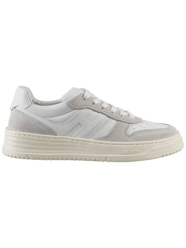 Hyperlight Leather Low Top Sneakers White - HOGAN - BALAAN 1