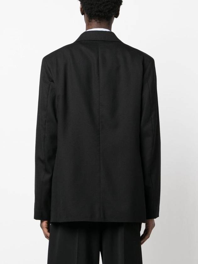 Unconstructed DB Blazer Jacket Black - OUR LEGACY - BALAAN 5