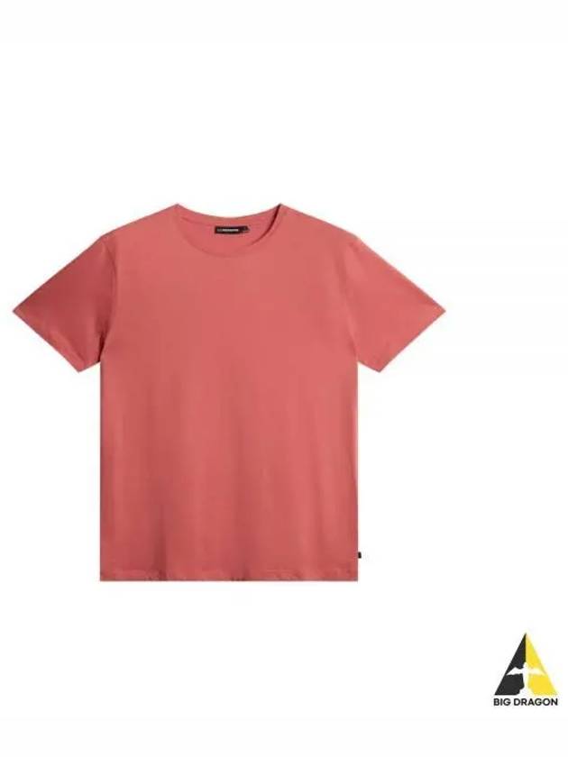 Sid Basic Short Sleeve T-Shirt Dusty Cedar - J.LINDEBERG - BALAAN 2