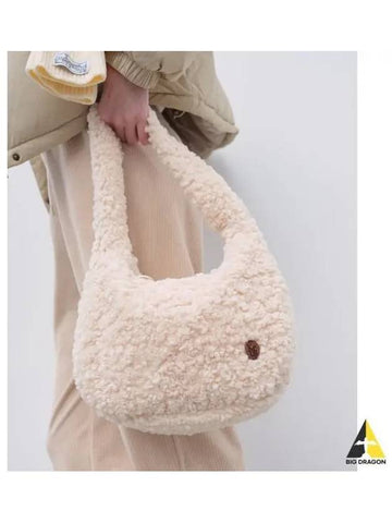 Boucle Fleece Shoulder Bag KD3BCG3107FCRM - KEDS - BALAAN 1