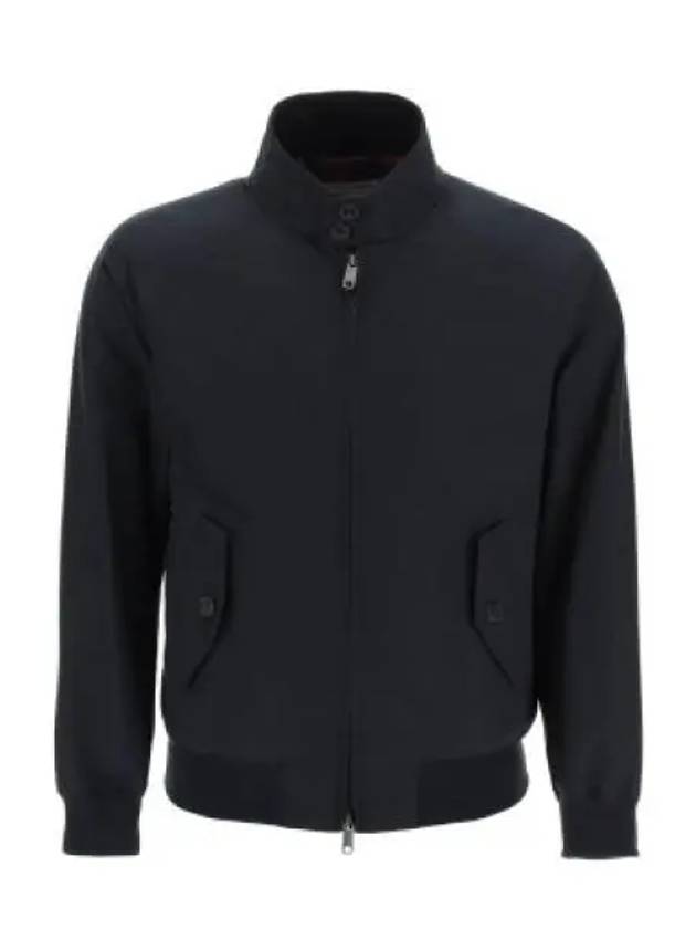 G9 Classic Original Harrington Zip-Up Jacket Dark Navy - BARACUTA - BALAAN 2