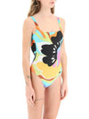 Floral Low Back One Piece Swimsuit - ETRO - BALAAN 3