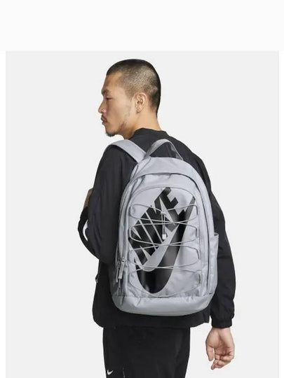 Hayward Logo Backpack Wolf Grey - NIKE - BALAAN 2