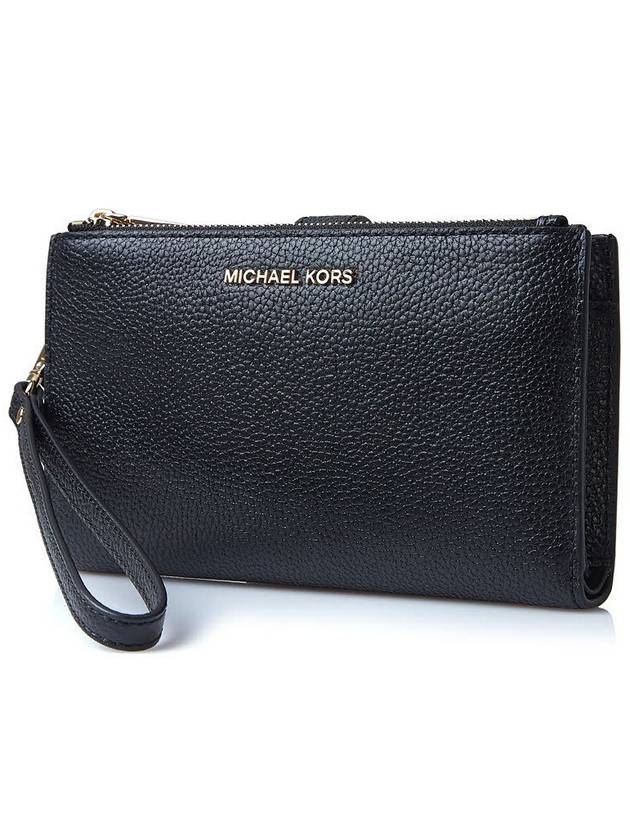 Jet Set Zipper Long Wallet Black - MICHAEL KORS - BALAAN 3