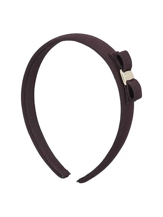 Vara Bow Headband Oxblood - SALVATORE FERRAGAMO - BALAAN 2