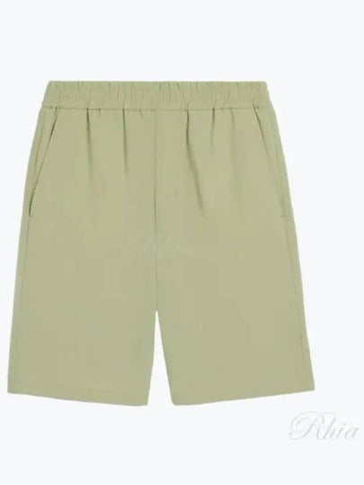 De Coeur Cotton Track Shorts Khaki - AMI - BALAAN 2